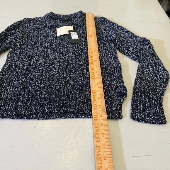 Rag & Bone Adira Marled Cable Knit Crewneck Sweater Size XS - Picture 5 of 8